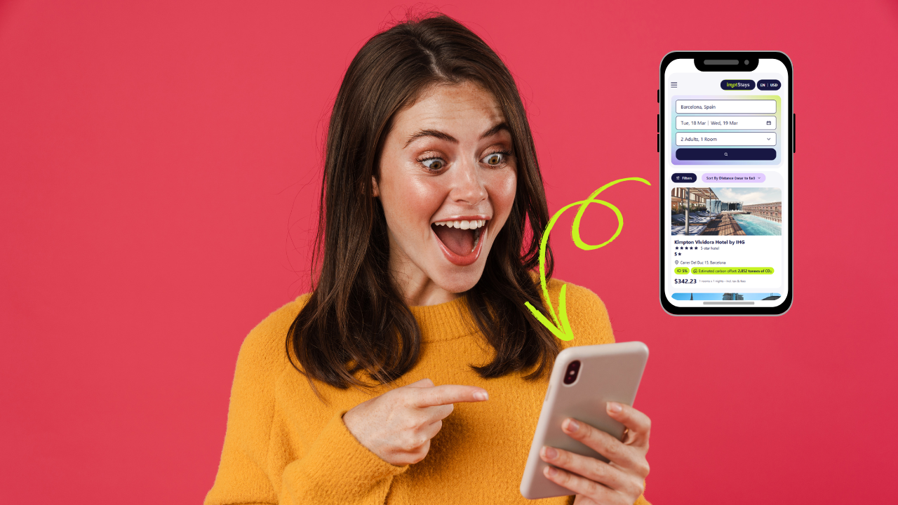 Book Through Impt.io to Offset Your Stay
