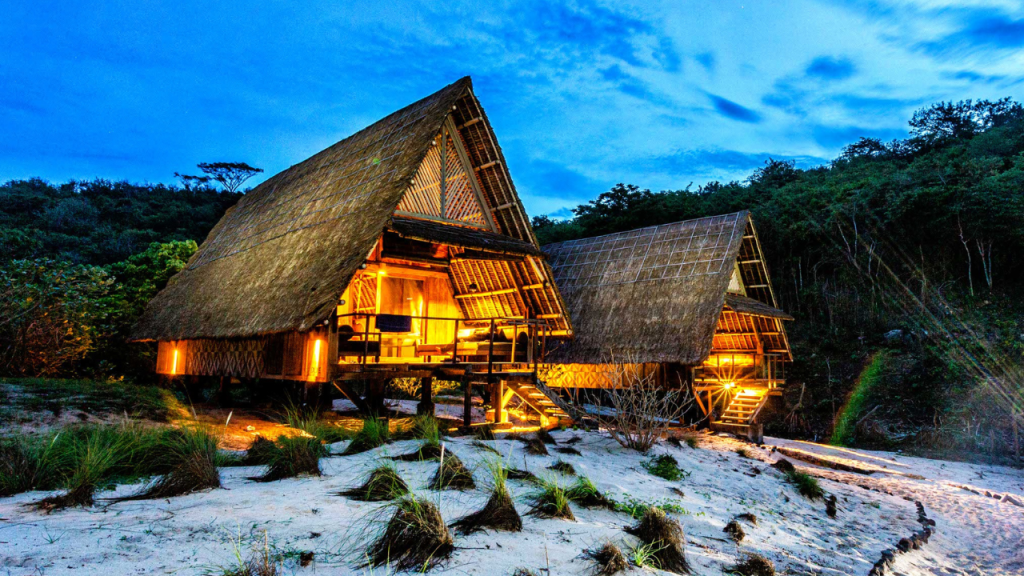 hidden eco-resort in Indonesia Jeeva Beloam Beach Camp, Lombok