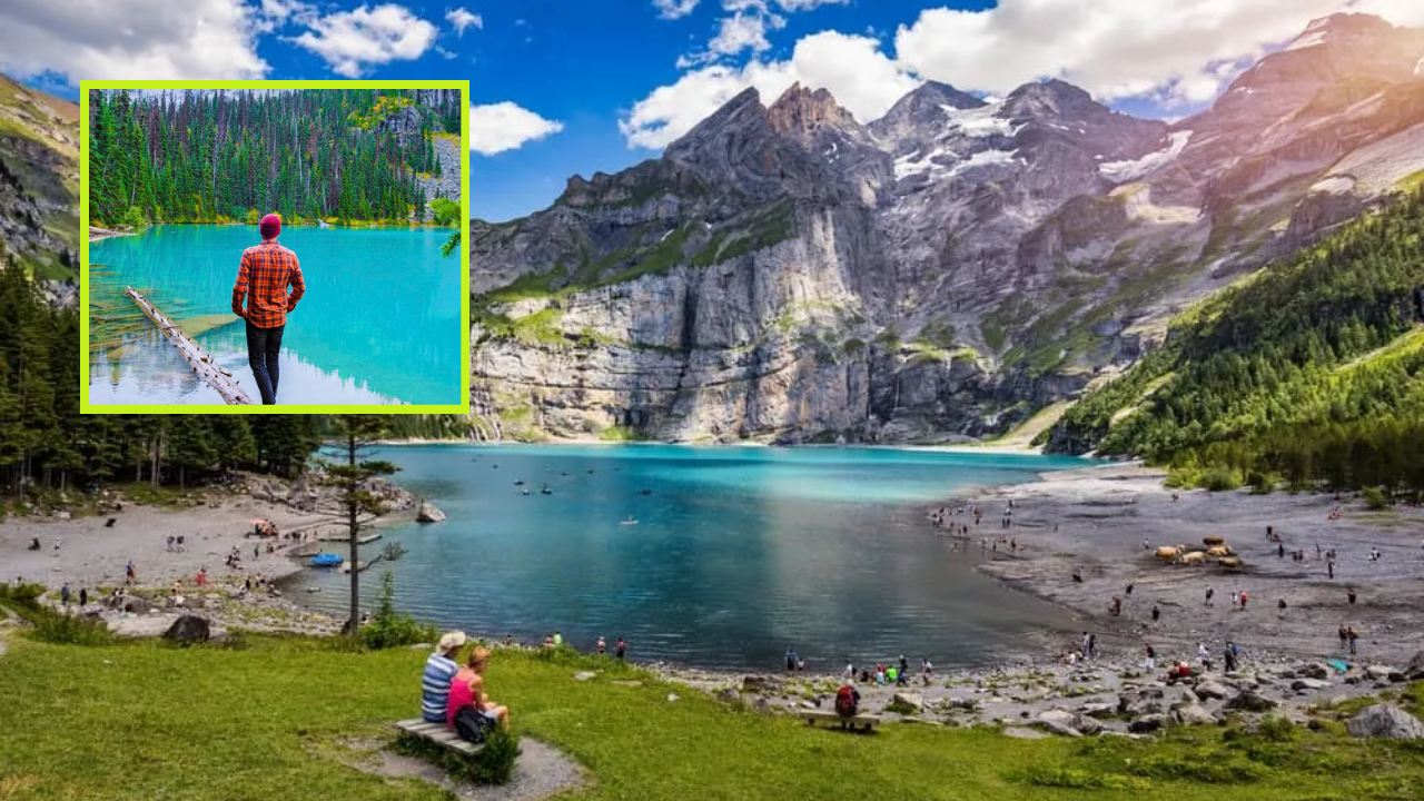 Oeschinen Lake Switzerland