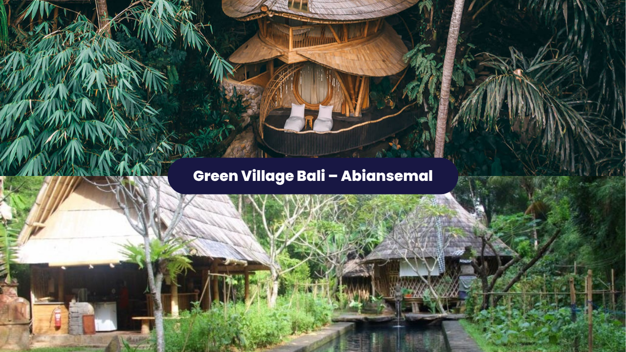 sustainable resorts in Bali