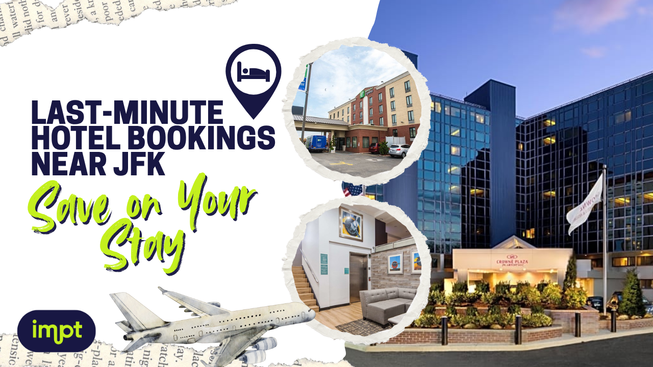 Last-minute hotel bookings near JFK