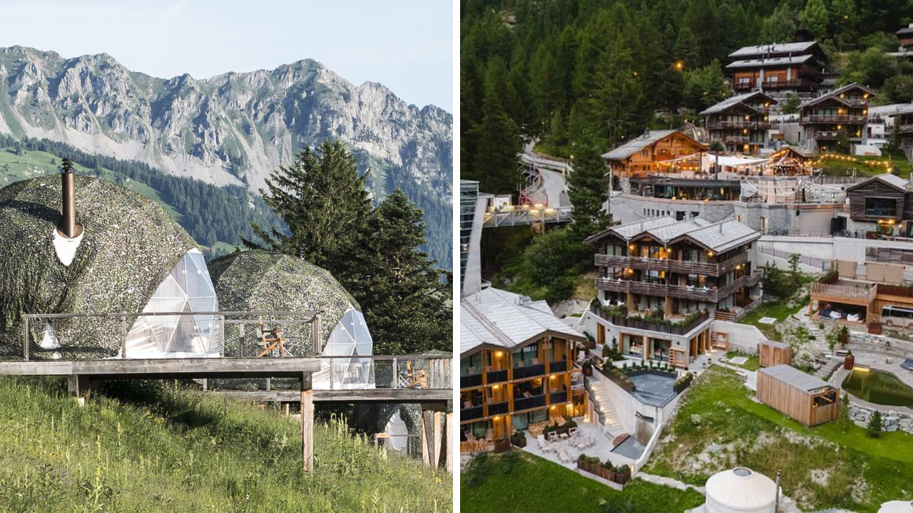 last-minute eco retreats Swiss Alps