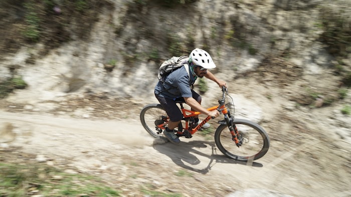 Mountain biking near Engelberg