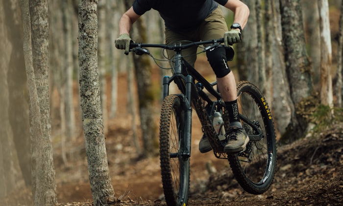 Mountain biking near Fort William (Aonach Mòr