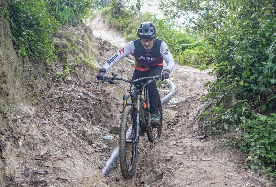 Mountain biking near Leysin
