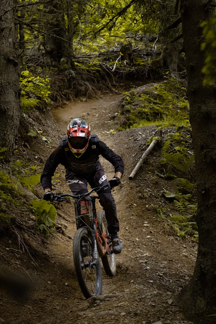 Mountain biking near Nassfeld